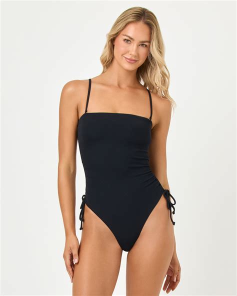 LSPACE Elise One Piece Swimsuit - Black