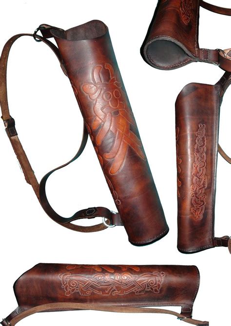 Quiver, Leather, Handcrafted leather