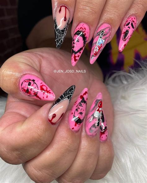 halloween nails simple 8