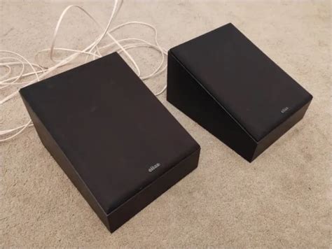 ELTAX MONITOR ATM (Black) Dolby Atmos Speaker. Pair £1.00 - PicClick UK