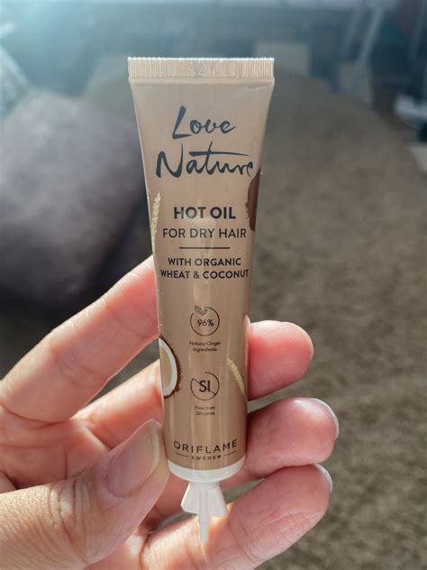Масло кокосовое Oriflame Горячее масло для сухих волос Love Nature ...