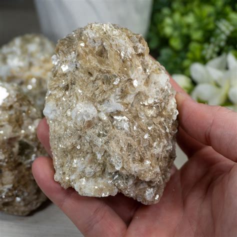 Medium Raw Golden Mica - The Crystal Council