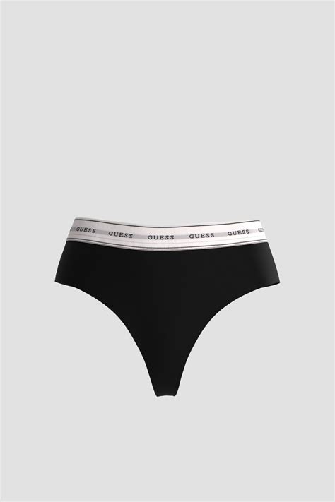 Женские черные трусики Guess O3RE06.KBBU1;JBLK — Ultrashop