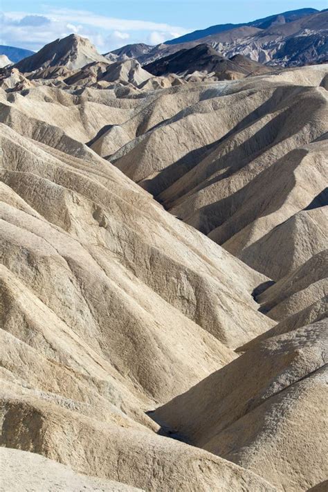 Geology at Zabriskie Point Death Valley Stock Photo - Image of erosion ...