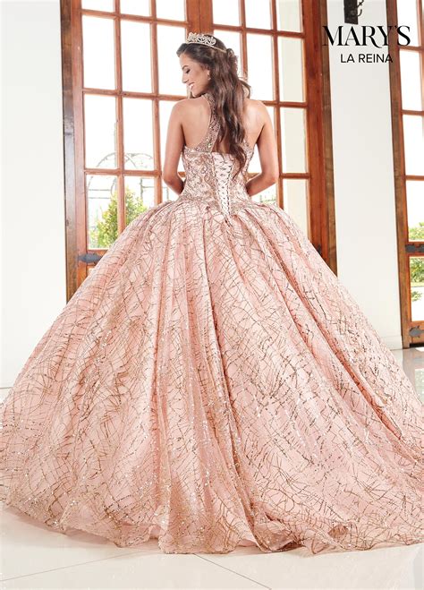 Rose Gold Glitter Quinceanera Dress at Hilda Connor blog