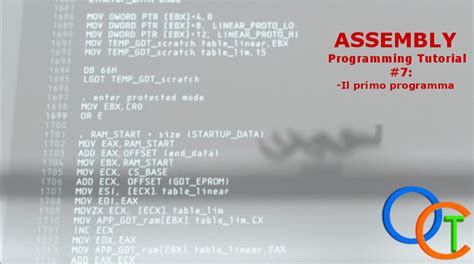 assembly programming tutorial  il primo programma oneclicktutorial