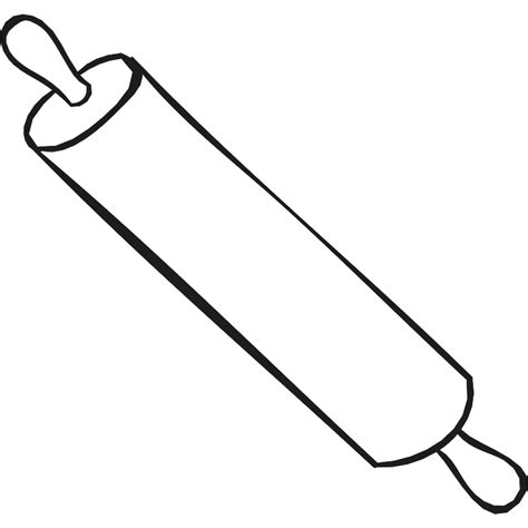 Rolling Pin Page Coloring Pages