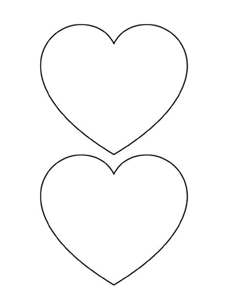 Трафареты Сердца - распечатать в формате А4 | Heart stencil, Stencils ...