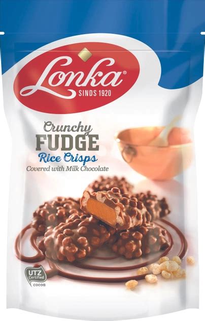 Конфеты Lonka Рисовые кранчи в молочном шоколаде 160 г (8713800129261 ...