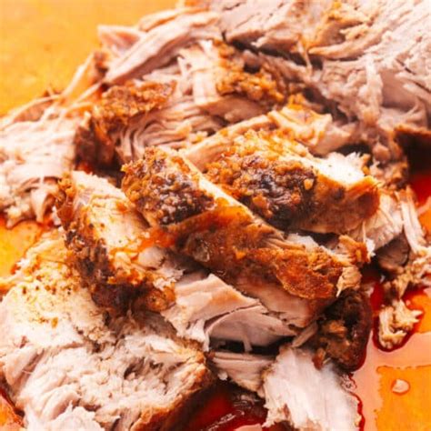 Slow Cooker Pork Loin (Fall-Apart Tender + Juicy)