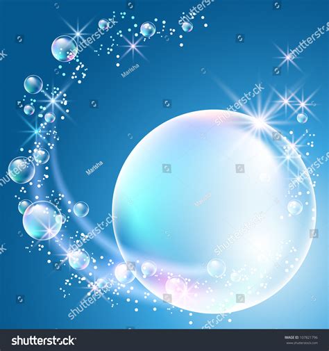 Clipart bubbles background