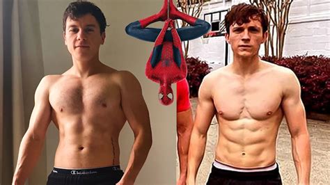ENTRENADO y COMIENDO como SPIDER-MAN | Rutina de Tom Holland - YouTube