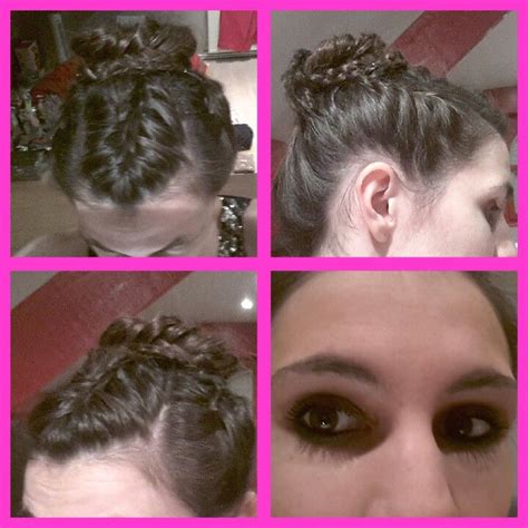 braided updo #braids updo #bun | Braided updo, Hair styles, Hair
