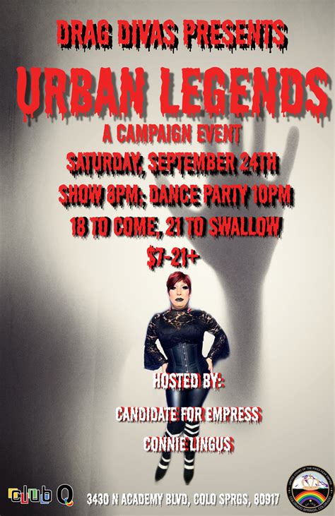 Drag Divas Present Urban Legends - The United Court of the Pikes Peak