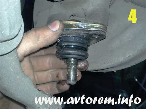 Замена шаровой опоры на автомобилях ВАЗ-2108, ВАЗ-2109, ВАЗ-21099, ВАЗ ...