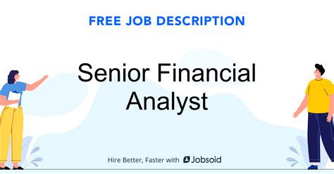 Senior Finance Analyst