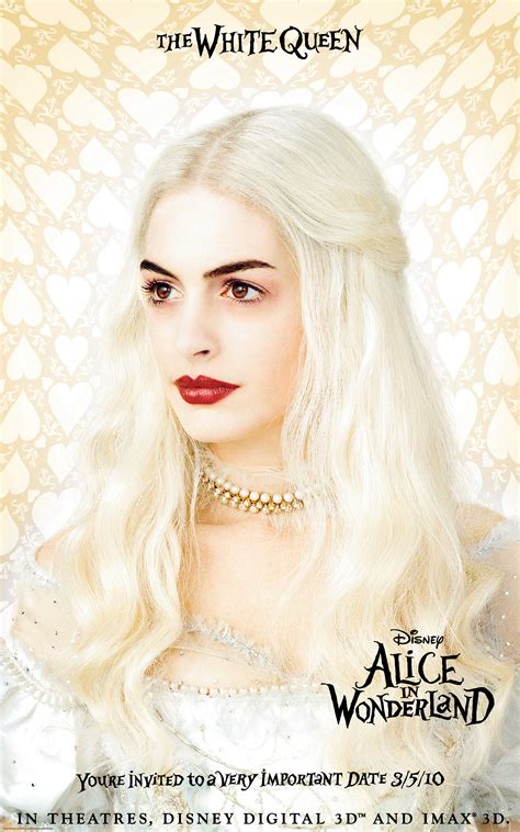 White Queen – Alice in Wonderland Desktop Wallpaper