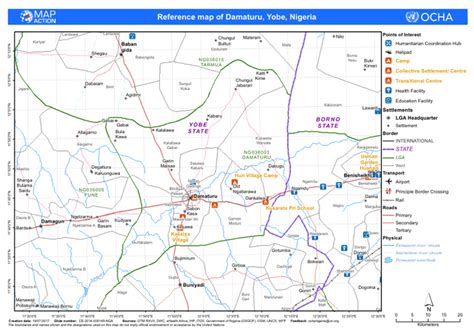 reference map  damaturu yobe nigeria    july  ocha