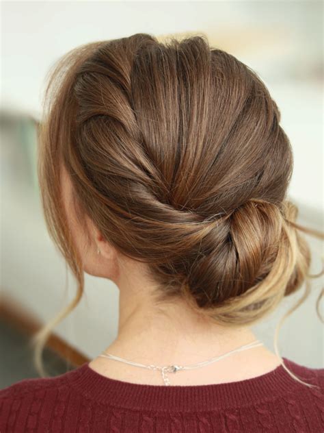 side bun hairstyle video   gambrco