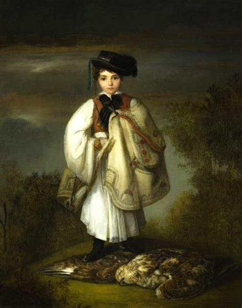 Катарина Ивановић Дечак са соколом, око 1848. Народни музеј у Београду ...