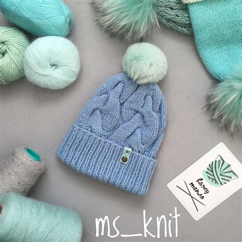 Теплая шапка | Knitting, Winter hats, Photo and video