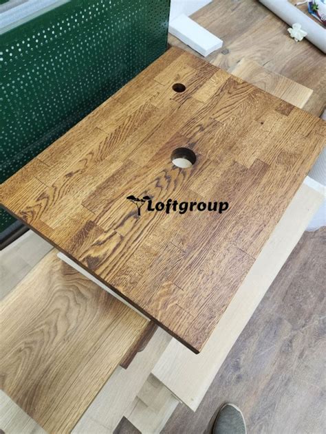 Купить столешницу в ванную из дерева Киев, Одесса | Loftgroup