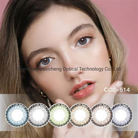 2022 Wholesale Cheap 14.2mm Annual Colorful Contact Lenses Blue Color
