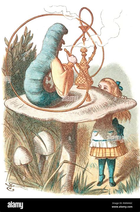 Alice in Wonderland illustration by Sir John Tenniel Stock Photo - Alamy