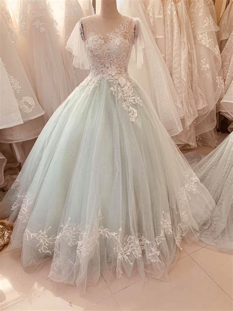 Pastel Color Ball Gown at Julian Mcneil blog