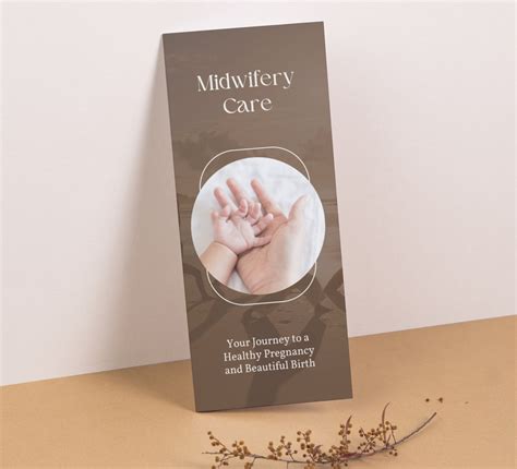 Midwife Brochure Template Birth Doula Brochure Midwife Marketing