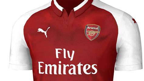 Новая форма "Арсенала" 17/18 | Footykits.ru - Футбольная форма 2017/2018