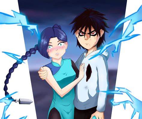 Download Scissor Seven Assassin Couple Wallpaper | Wallpapers.com