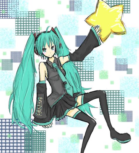 Hatsune Miku: Star by unUnderstandablE on DeviantArt