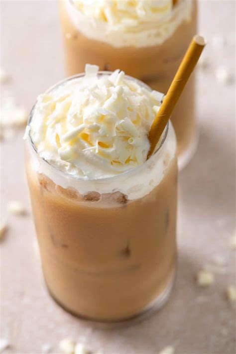 Iced White Chocolate Mocha