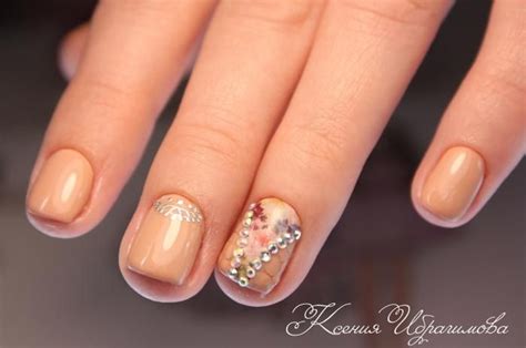 Персиковый маникюр - новинки фото дизайна гель-лаком | Gel manicure ...