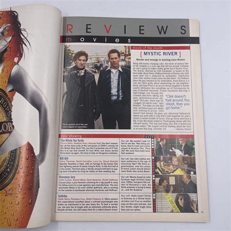 Playboy Magazine Nov. 2003 - Vol. 50 No. 11 - Quentin Tarantino Daryl