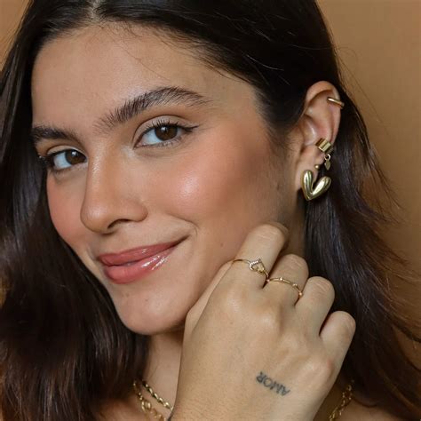 Anel Folheado a Ouro 18k | ArtCoco Joias