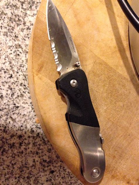 Probably the best knife I have. Leatherman is a little less glorious ...