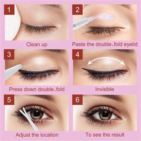 Invisible Eyelid Tape - Instant Double Eye Lid Lifter Strips for Droopy ...