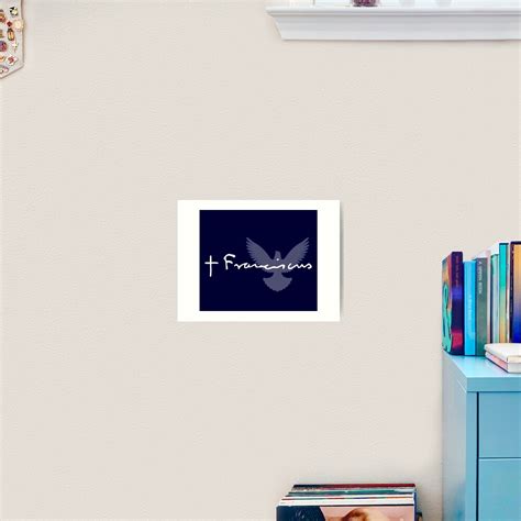 "Pope Francis Signature Dove" Art Print by Garaga | Redbubble