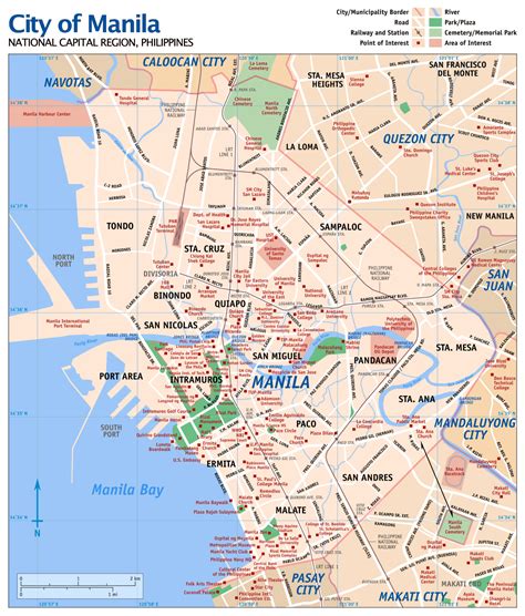 Map of Manila - MapSof.net