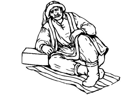 coloring page man  printable coloring pages img