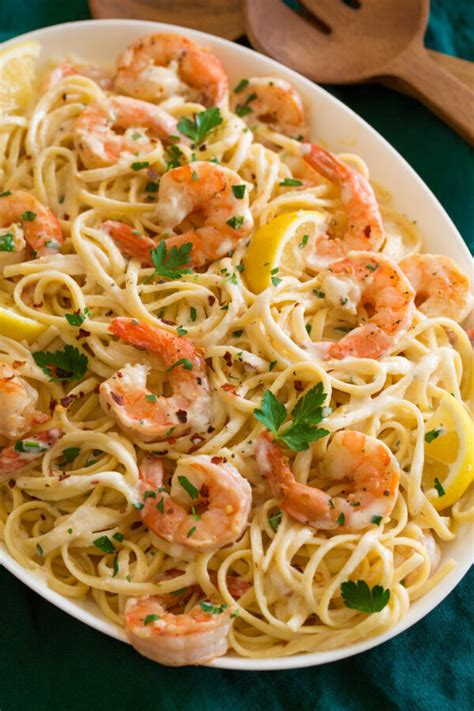Creamy Lemon Shrimp Pasta - Cooking Classy