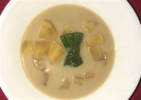 resep kolak ubi cilembu daun pandan  enak santapan berbuka