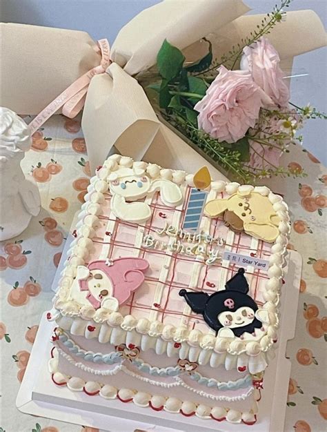 my melody & kuromi cake 🍰 | Pretty birthday cakes, Cute birthday cakes ...