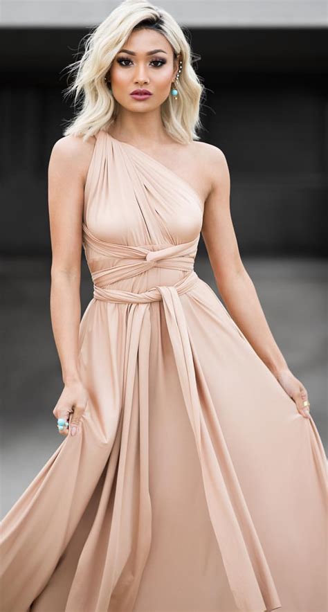 beige gown dress  scott cahill blog