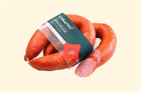 Колбаса «Сибагро» Краковская ГОСТ, 350 г – купить по приятной цене с ...