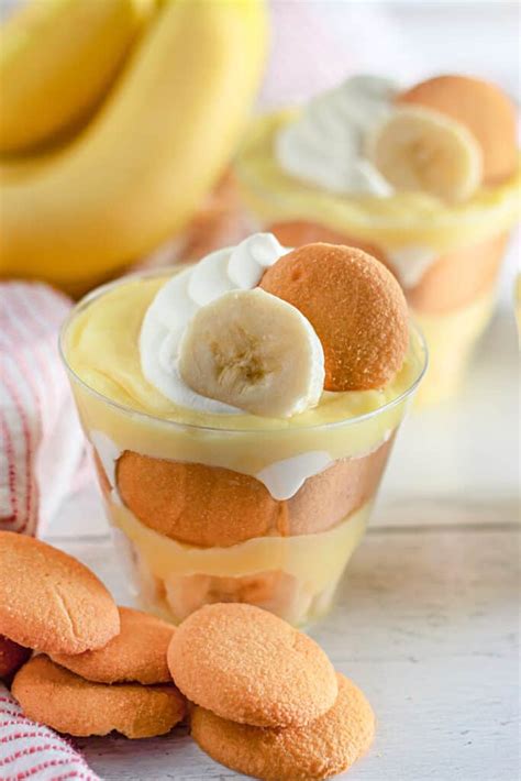 Banana Pudding Cups - Veggie Desserts