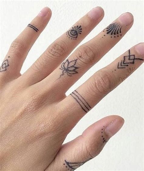 Side Finger Tattoo Ideas - Printable Calendars AT A GLANCE