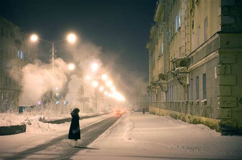 What a Real Russian Winter Looks Like | Norilsk, Polar night, City